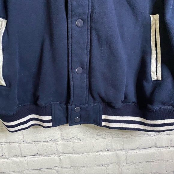 SEAN JOHN Rare Men's 1969 Varsity Letterman Blue White Jacket Size 2X - Picture 4 of 9